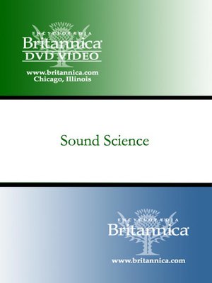 cover image of Sound Science